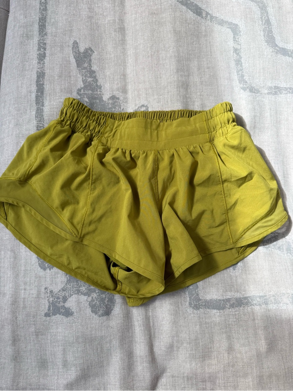 lululemon athletica Green Athletic Running Shorts